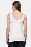Floret Cotton Camisole (Pack of 2) - White Skin — thumbnail 3